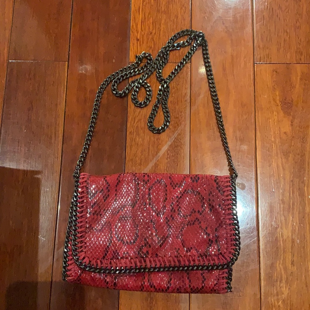 Steve madder “snakeskin” bag
